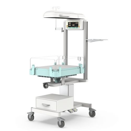 Mesa de reanimación neonatal con lámpara de fototerapia - Ecosy630 - BNG MEDICAL INSTRUMENTS - con báscula / con monitor / con almacenamiento