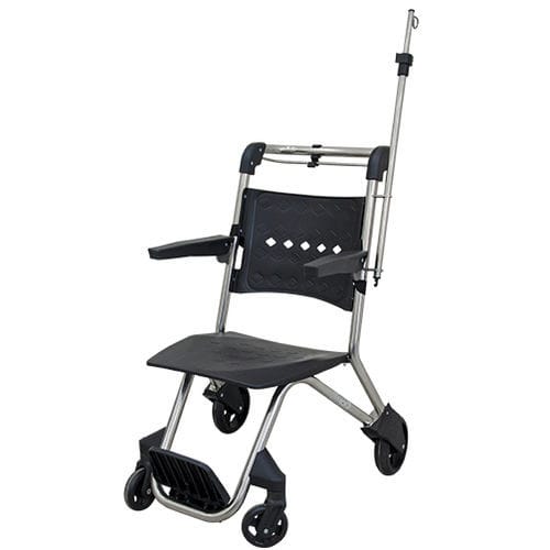 Silla de traslado de pacientes de interior - MYS-1050P - Meyosis - de exterior / con ruedas / ergonómica