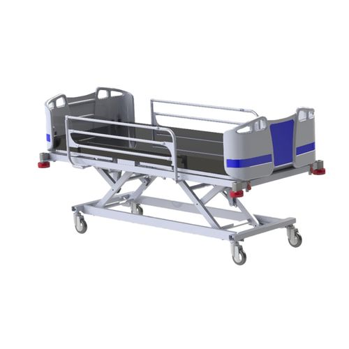 Cama de hospital - MYS-5200BN - Meyosis - eléctrica / de altura regulable / con ruedas