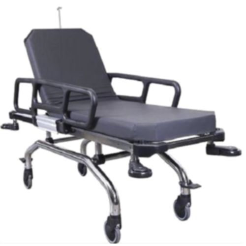 Camilla de transporte - MYS-850NPT - Meyosis - plegable / con ruedas / de altura variable