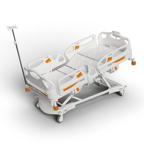 Cama de hospital - DE 4000X PLUS - Trinodal - eléctrica / Trendelenburg / de altura regulable