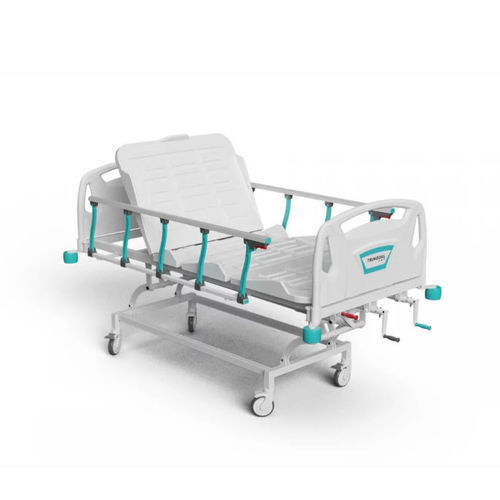 Cama de hospital - DM 3010 - Trinodal - manual / de altura regulable / reclinable