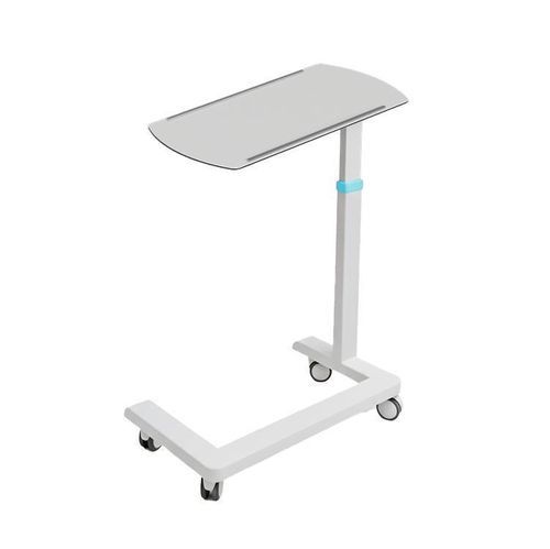 Mesa de cama con ruedas - DW 1051 - Trinodal - neumática / de altura regulable / con accionamiento manual
