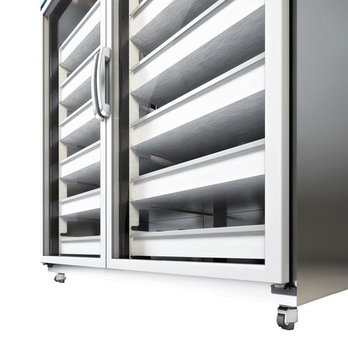Refrigerador para vacunas - BB-0123, BB-0150 - Z-SC1 Biomedical Corp - de tipo armario / con 2 puertas / con puerta de cristal