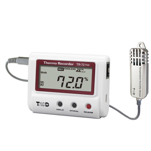 Registrador de datos de temperatura - TR-72nw-S - T&D Corporation - de humedad / para trazabilidad de temperatura / para trazabilidad de humedad