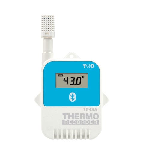 Registrador de datos de temperatura - TR43A - T&D Corporation - de humedad / de laboratorio / para cadena de frío