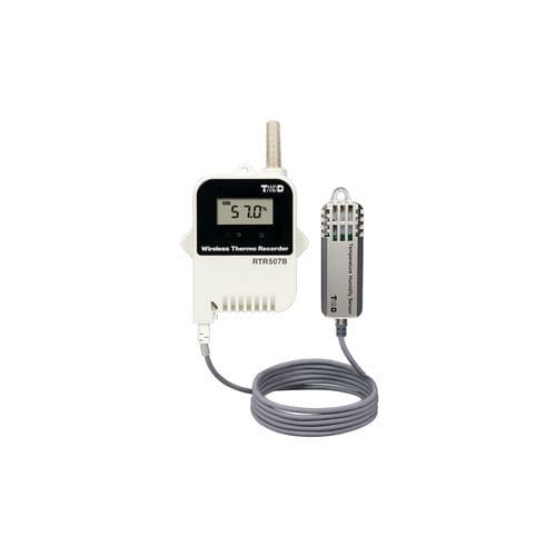 Registrador de datos de temperatura - RTR507B - T&D Corporation - de humedad / de laboratorio / para productos farmacéuticos