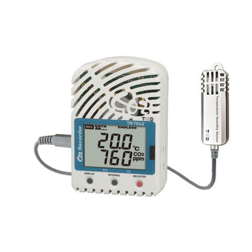 Registrador de datos de temperatura - TR-76Ui-S - T&D Corporation - de humedad / de concentración de CO2 / USB
