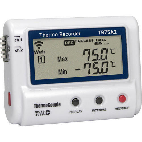 Registrador de datos de baja temperatura - TR75A2 - T&D Corporation - de laboratorio / para productos farmacéuticos / para cadena de frío
