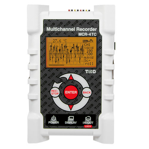 Registrador de datos de temperatura - MCR-4TC - T&D Corporation - USB / 4 canales
