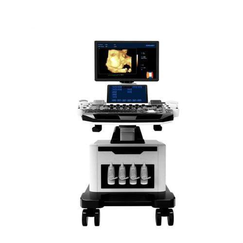 Ecógrafo con soporte - T6 - Hunan Fude Technology - para ecografía polivalente / blanco y negro / doppler-color