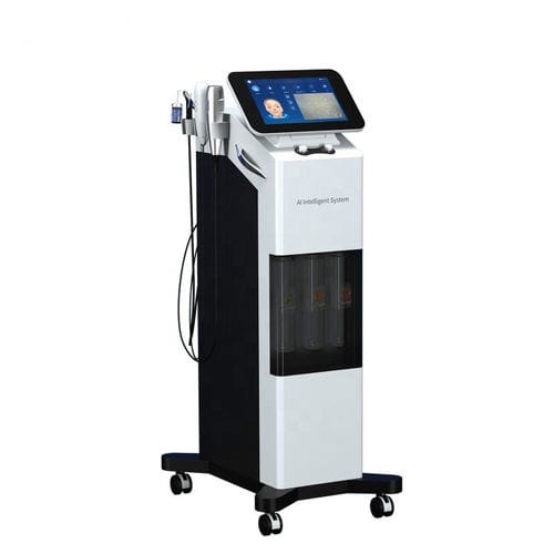 Unidad de exfoliación mecánica - Leader-L6 - Hunan Fude Technology - unidad de peeling por ultrasonidos / unidad de rejuvenecimiento cutáneo con láser / unidad de microdermoabrasión
