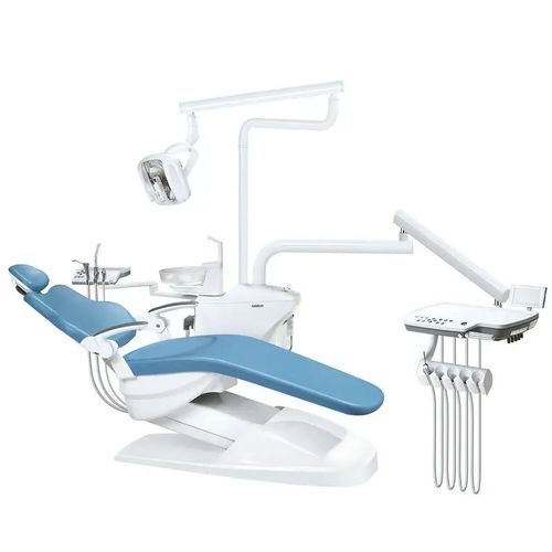 Unidad dental con sillón eléctrico - FD-S610 - Hunan Fude Technology - con monitor / con luz LED