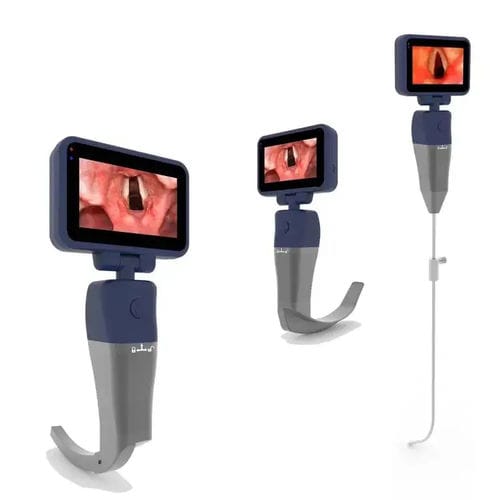 Videolaringoscopio pediátrico - HA37 - Hunan Fude Technology - de muy alta definición / de alta definición / con monitor de vídeo integrado