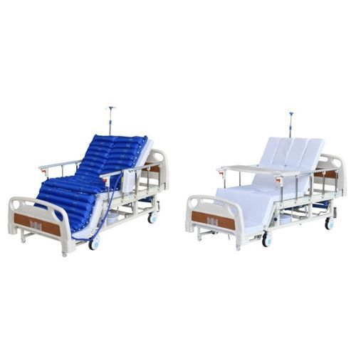 Cama de hospital - Hunan Fude Technology - para asistencia domiciliaria / eléctrica / de altura regulable