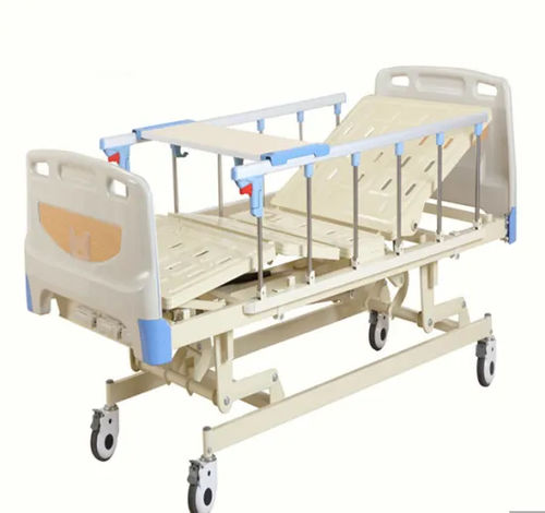 Cama de hospital - Hunan Fude Technology - eléctrica / de altura fija / con ruedas