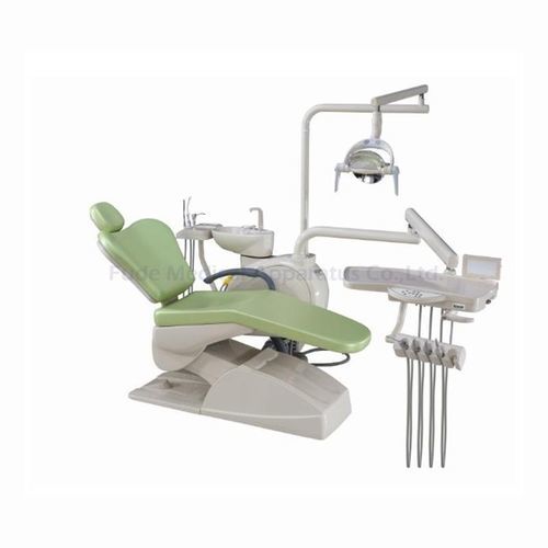Unidad dental con sillón eléctrico - FD-280  - Hunan Fude Technology - con portainstrumentos / con luz LED