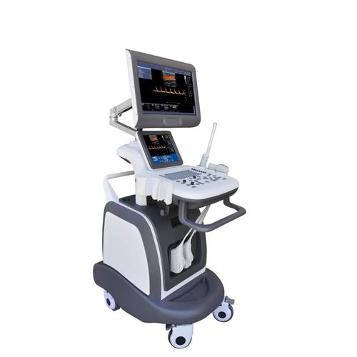 Ecógrafo con soporte - S80 - Hunan Fude Technology - para ecografía ginecológica y obstétrica / blanco y negro / doppler-color
