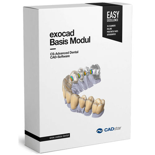 Módulo de software para odontología - CS Exocad - CADstar GmbH - de captura / de CAD