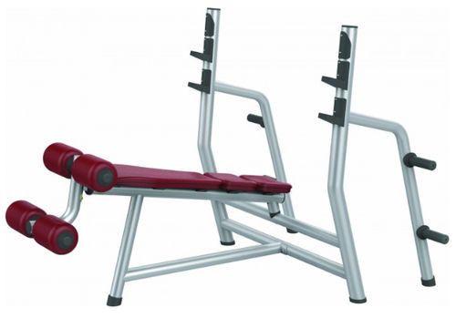Banco de musculación invertido - 470270-1 - Care Fitness - con soporte para mancuernas