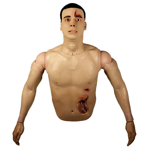 Simulador de paciente de inyección intraósea - KGS-TFX-APL-AE-1 - TraumaFX Solutions, Inc. - de gestión de heridas de bala / para la gestión de las vías respiratorias / con trauma