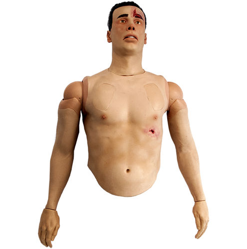 Simulador de paciente de gestión de heridas de bala - KGS-TFX-EMITT-ASU-1 - TraumaFX Solutions, Inc. - de formación / para la gestión de las vías respiratorias / para cuidados de urgencias