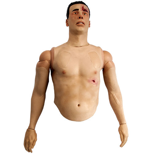 Simulador de paciente de combate táctico - KGS-TFX-EMITT-TMU-1 - TraumaFX Solutions, Inc. - de formación / de intubación / de respiración