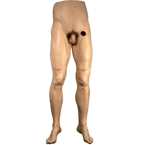Simulador de paciente de inyección intraósea - KGS-TFX-EMITT-ASL-1 - TraumaFX Solutions, Inc. - de gestión de heridas de bala / con trauma / de parte inferior del cuerpo