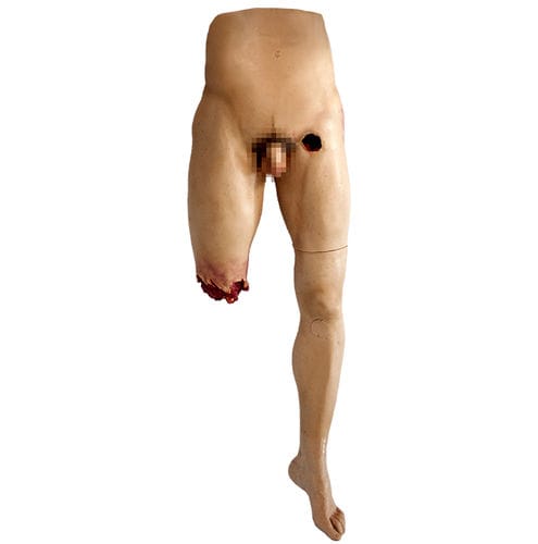 Simulador de paciente para cuidados de urgencias - KGS-TFX-EMITT-TML-1 - TraumaFX Solutions, Inc. - de inyección intraósea / de gestión de heridas / de amputación