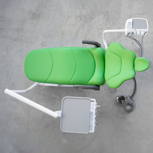 Unidad dental con sillón eléctrico - ITALO SWING - SIMPLE&SMART - compacta / con reposacabezas flexible / ambidiestros