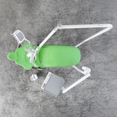 Unidad de ortodoncia con sillón eléctrico - ITALO ORTHO - SIMPLE&SMART - compacta / con reposacabezas flexible / ambidiestros