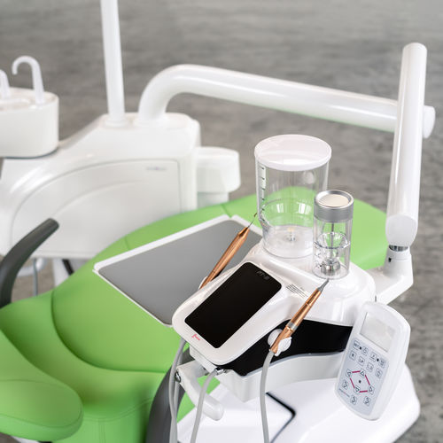 Unidad de profilaxis dental con sillón - HYGIENE DENTAL UNIT - SIMPLE&SMART - con sistema de higiene / con portainstrumentos / con luz LED