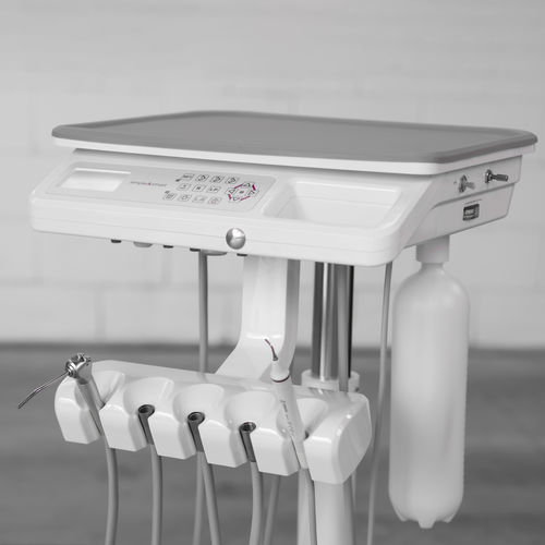 Portainstrumentos para unidad dental con ruedas - INDEPENDENT CART for SURGERY - SIMPLE&SMART - 5 instrumentos