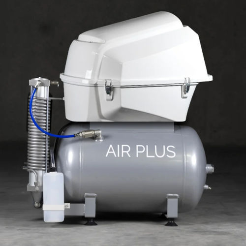 Compresor para clínica dental - Air Plus One dryer + sound cover - SIMPLE&SMART - para laboratorio dental / de pistón oscilante / 2 unidades