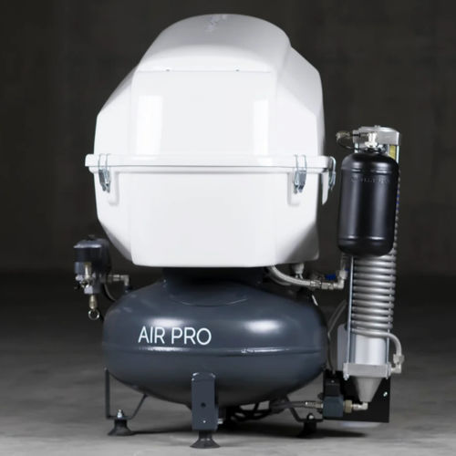 Compresor para clínica dental - Air Pro Two dryer + sound cover - SIMPLE&SMART - para laboratorio dental / de pistón / 1 unidad