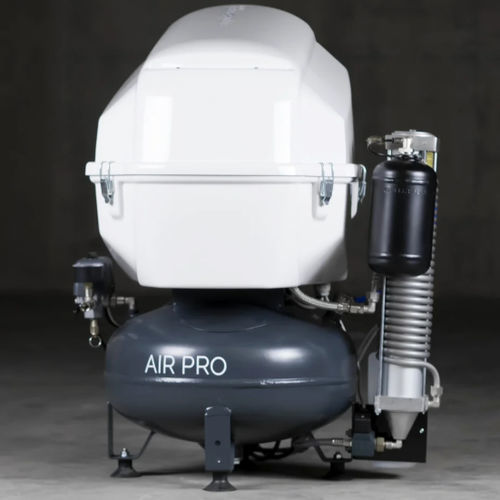 Compresor para clínica dental - Air Pro One dryer + sound cover - SIMPLE&SMART - para odontología / para laboratorio dental / de pistón oscilante