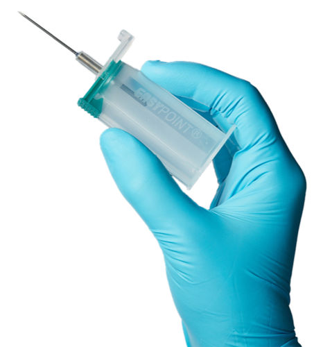 Portatubos con etiqueta de seguridad para la extracción de sangre - EasyPoint ™ - Retractable Technologies