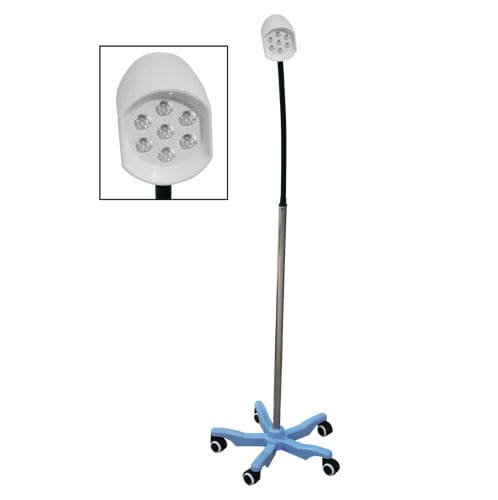 Lámpara para exploración led - EL 590 - Meditech India - con ruedas
