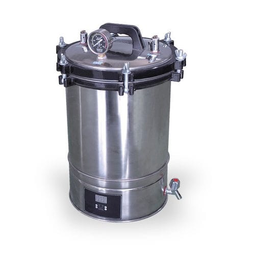 Esterilizador médico de vapor - PS-18B+ - Aiken Corporation - portátil / de acero inoxidable