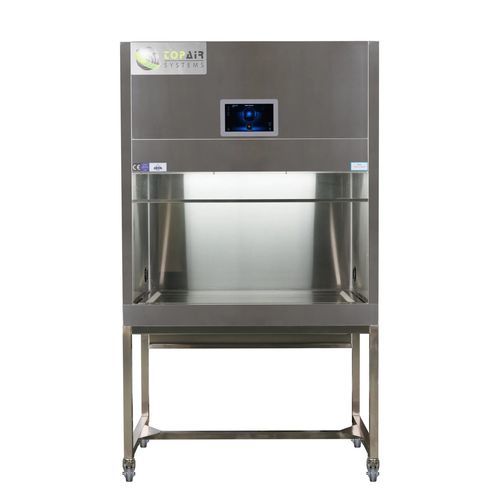 Cabina de limpieza de laboratorio - HC-V series - TopAir Systems, Inc. - para sala blanca / para laboratorios de investigación / con ruedas