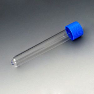 Tubo de ensayo de laboratorio - 130-010-120 - SCP SCIENCESCP SCIENCE - de poliestireno / con tapón de rosca