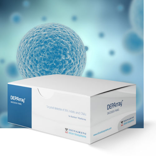 Kit de reactivos en solución - DEPArray™ OncoSeek  - Menarini Silicon Biosystems - para la investigación / para preparación de pruebas / NGS