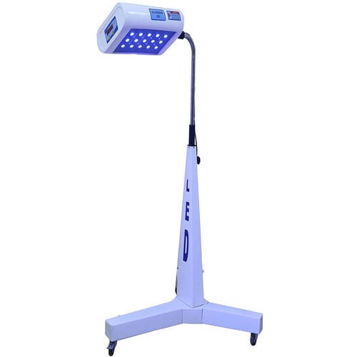 Lámpara de fototerapia neonatal - SINGLE SURFACE - SS TECHNOMED - con ruedas / de luz azul