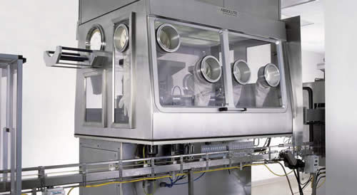 Aislador estéril - Weiler Engineering - para el envasado farmacéutico / de transferencia / de pie