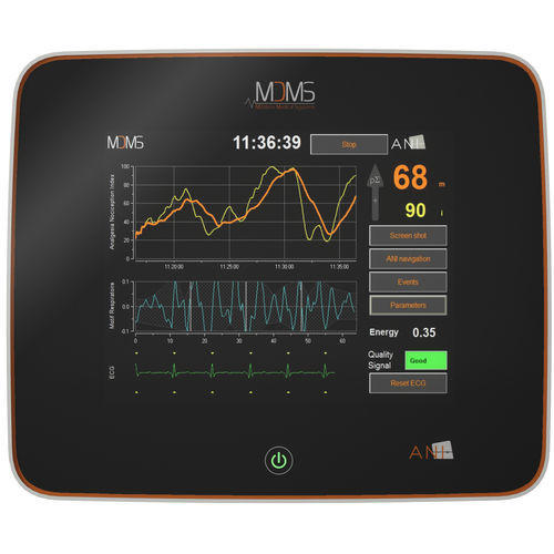 Monitor de paciente ANI - ANI MONITOR V2 - Mdoloris Medical Systems - de noche / ECG / de frecuencia respiratoria