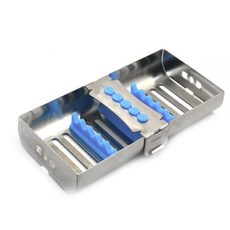Cassette de esterilización para instrumental dental - SC-11-6-2001-01 - Smith Care - de acero inoxidable / de silicona