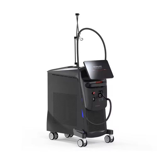 Láser para depilación - GoldenLaser - Nd:YAG / alejandrita / en carro