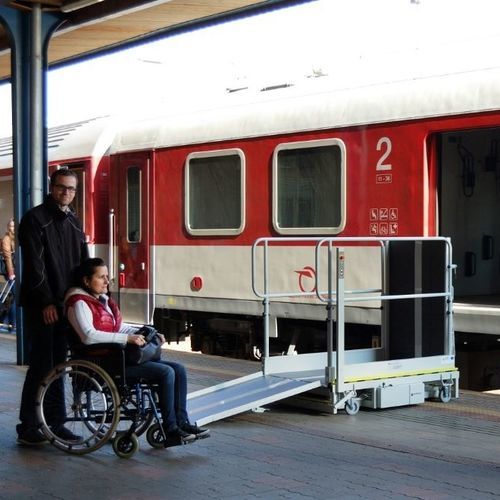 Plataforma elevadora para silla de ruedas - Liftboy 4 - Lehner Lifttechnik - móvil