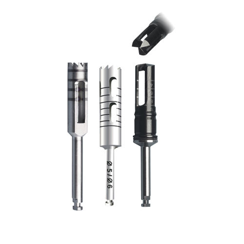 Trefina para cirugía dental - L9HS54  - Shanghai LZQ Precision Tool - de acero inoxidable / de alta resistencia al desgaste / a prueba de altas temperaturas