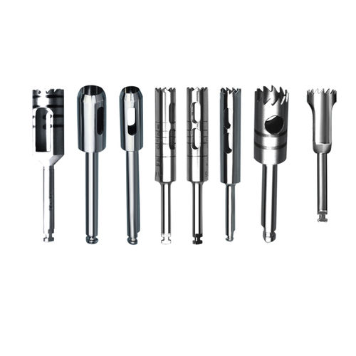 Trefina para cirugía dental - L98B-G1 - Shanghai LZQ Precision Tool - de acero inoxidable / de alta resistencia al desgaste